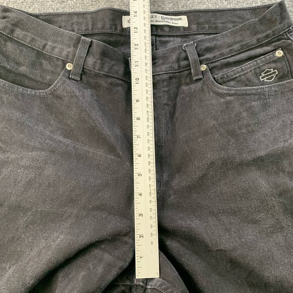 Harley-Davidson Motorcycles Jeans Mens 34x34 Black Denim Relaxed Fit *READ DESC* - Picture 14 of 16